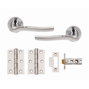 MODE LEVER ON ROSE, HINGES, LATCH PACK-SCP/PSS