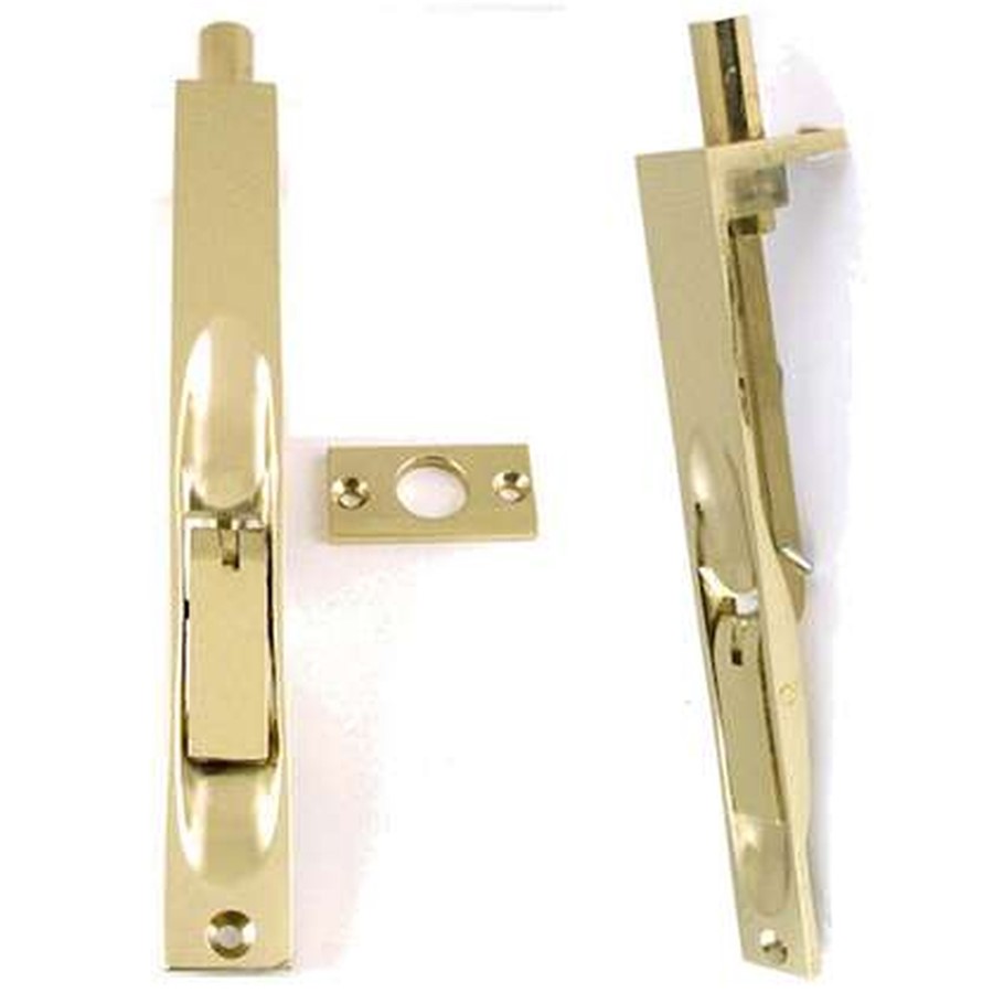 N&C CONTRACTOR LEVER ACTION FLUSH BOLT 300X25MM PB;