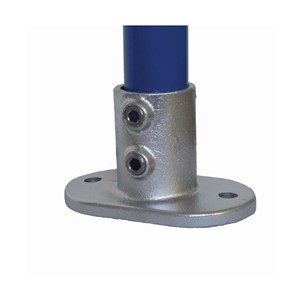 INTERCLAMP GALV FITTING 42MM STD BASE PLATE 132/C