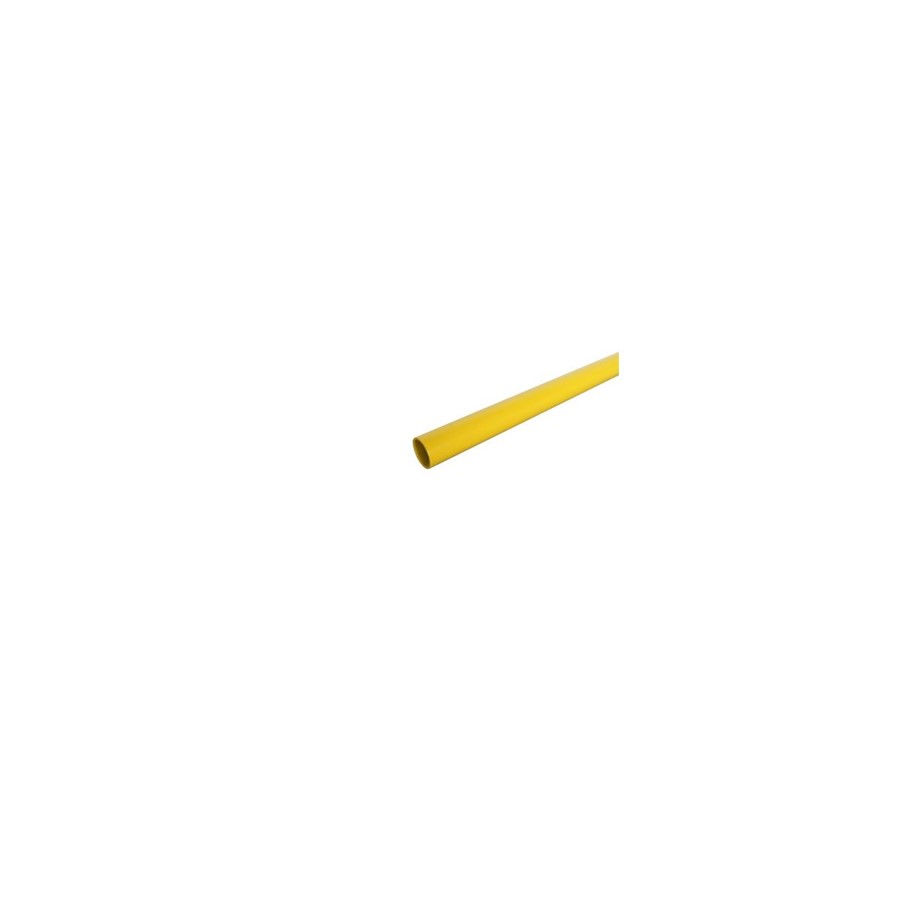 N&C INTERCLAMP POWDER COATED TUBE YELLOW RAL-1023 C-42 3.0M LENGTH