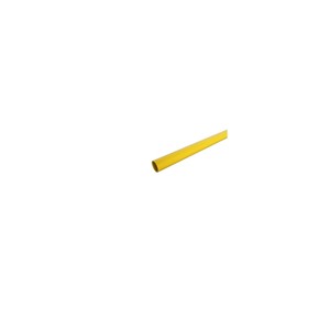 N&C INTERCLAMP POWDER COATED TUBE YELLOW RAL-1023 C-42 3.0M LENGTH