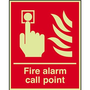 CALL POINT SIGN GOLD   GOLD1RS 100X150MM  RIGID S/A      AP8F