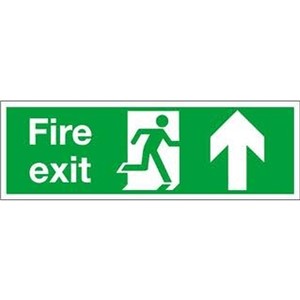 FIRE EXIT SIGN GOLD   GOLD24RS 400X150MM  RIGID S/A      AP8C