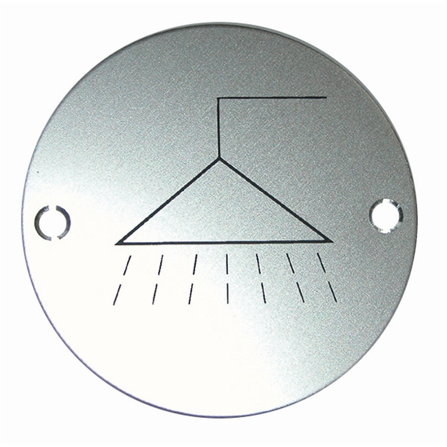 SHOWER AREA CIRCULAR DISC SAA 75MM DIA SCREWFIX