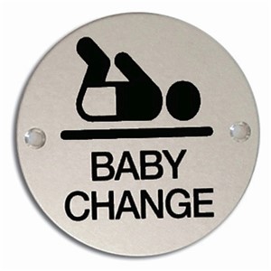 BABY CHANGE CIRCULAR DISC SAA 75MM DIA SCREWFIX