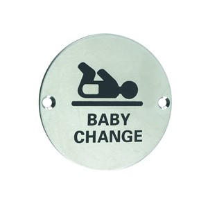 BABY CHANGE CIRCULAR DISC SSS 75MM DIA SCREWFIX