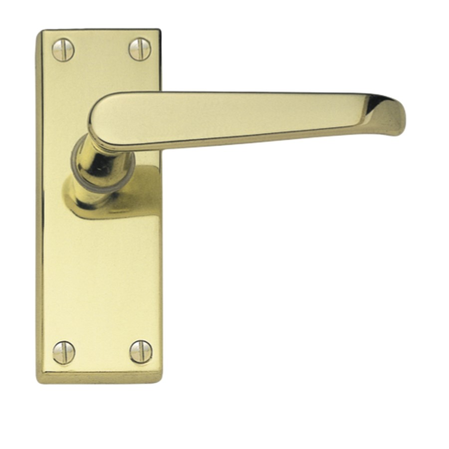 VICTORIAN LEVER LATCH SHORT PLATE EB 114 X 40MM