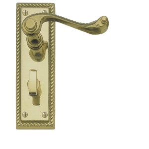 HOMESTYLE GEORGIAN BATHROOM SET BRASS  JG1BPB