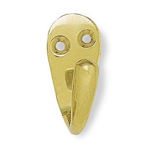 HOMESTYLE ROBE HOOK 40MM BRASS JV61PB