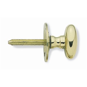 HOMESTYLE TURN KNOB BRASS JV2715PB