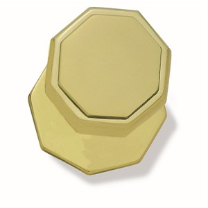 HOMESTYLE CENTRE DOOR KNOB 70MM DIA BRASS  JV33PB