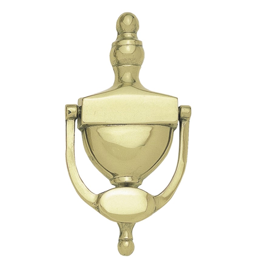HOMESTYLE SMALL URN KNOCKER BRASS 152MM  JV38SPB