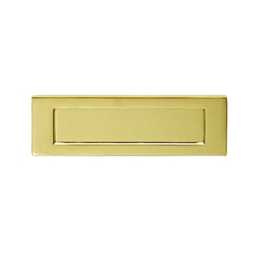 HOMESTYLE LETTER PLATE 356X127MM BRASS  JV36CPB