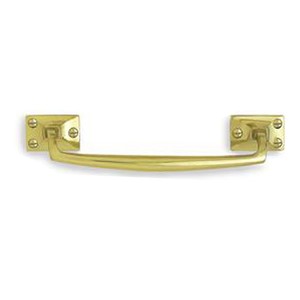 HOMESTYLE PULL HANDLE 300MM BRASS  JV90DPB