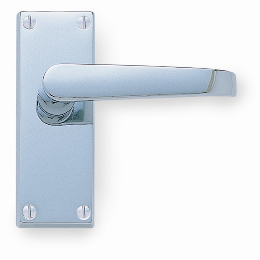 VICTORIAN LEVER LATCH SHORT PLATE PC 118 X 41MM