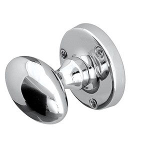 HOMESTYLE OVAL KNOB MORTICE FURNITURE  CP JV34PC