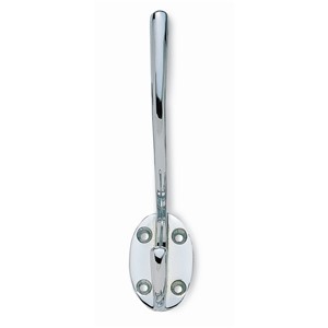 HOMESTYLE HAT & COAT HOOK POLISHED CHROME  JV60PC