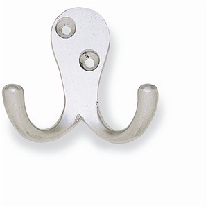 HOMESTYLE DOUBLE ROBE HOOK 53MM SCP  JV62SC