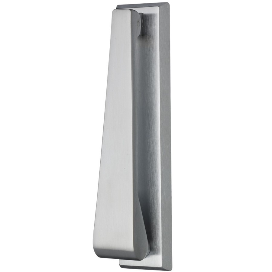 HOMESTYLE UPRIGHT DOOR KNOCKER SATIN CHROME   JV2SC
