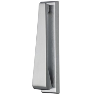 HOMESTYLE UPRIGHT DOOR KNOCKER SATIN CHROME   JV2SC