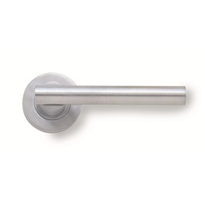 LUCIO  LEVER ON ROSE SATIN CHROME  JV508SC