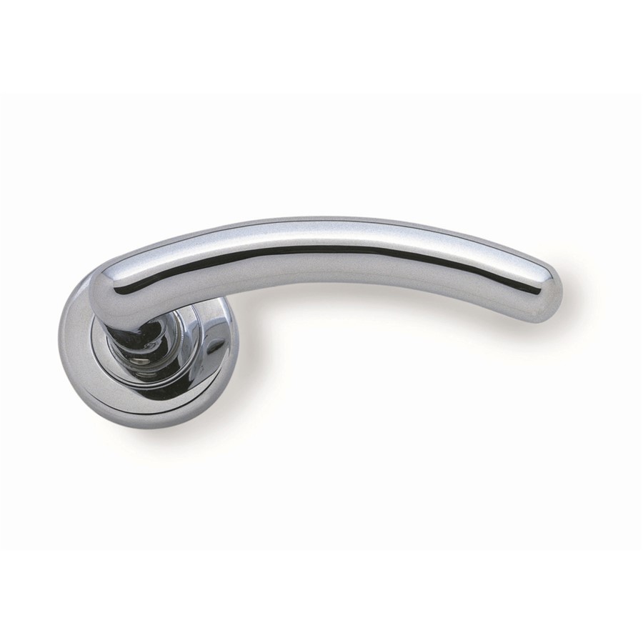PALAMON LEVER ON ROSE POLISHED CHROME  JV710PC