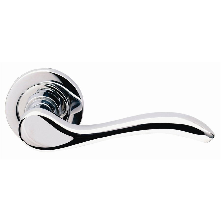 SAPPHIRA LEVER ON ROSE POLISHED CHROME  JV550PC