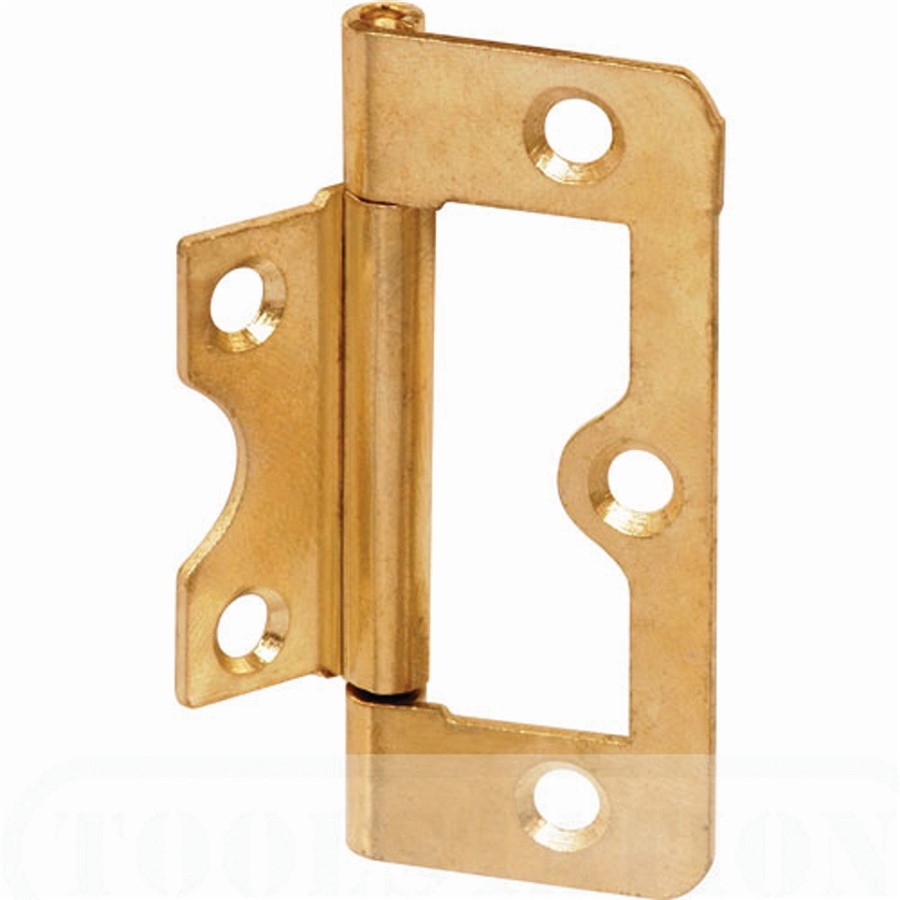 HOMESTYLE FLUSH HINGE 60MM ELECTRO BRASS 0104-63-19