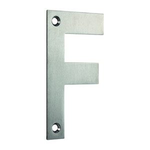 N&C SPECIFIER 102MM LETTER "F" SCREWFIX SSS