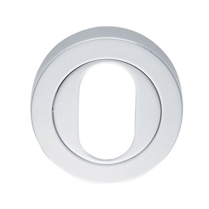 DESIGNER RANGE OVAL PROFILE ESCUTCHEON SCP JV503USC