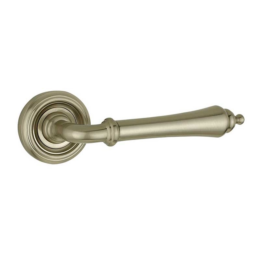 PARISIAN - CAMILLE DESIGN LEVER ON ROSE SATIN NICKEL