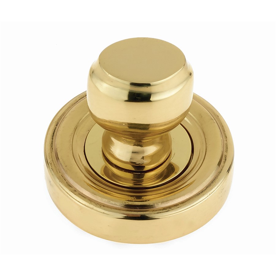 PARISIAN - BATHROOM TURN & RELEASE POLISHED BRASS