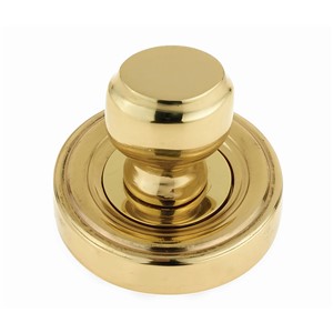 PARISIAN - BATHROOM TURN & RELEASE POLISHED BRASS