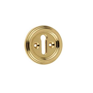 PARISIAN - ESCUTCHEONS POLISHED BRASS