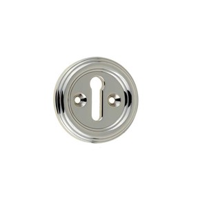 PARISIAN - ESCUTCHEONS POLISHED NICKEL