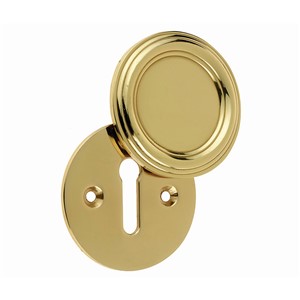 PARISIAN - COVERED ESCUTCHEONS POLISHED BRASS