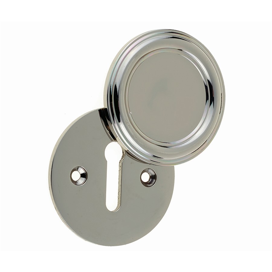 PARISIAN - COVERED ESCUTCHEONS POLISHED NICKEL
