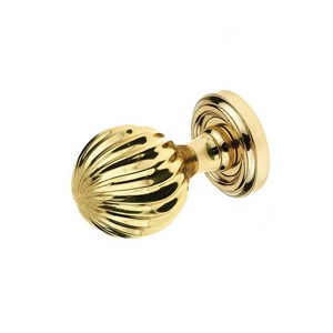 PARISIAN - 50MM MORTICE KNOB FURNITURE POLISHED BRASS