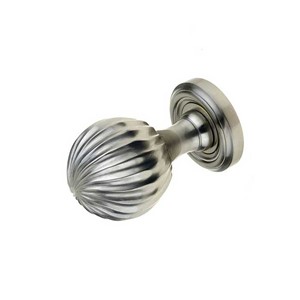 PARISIAN - 50MM MORTICE KNOB FURNITURE SATIN NICKEL