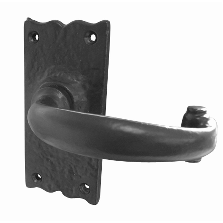 HOMESTYLE LEVER LATCH FURNITUR 110X50MM BLACK ANTIQUE JAB2