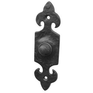 HOMESTYLE BELL PUSH BLACK ANTIQUE  JAB14