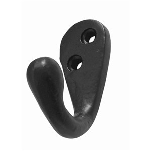 HOMESTYLE ROBE HOOK BLACK ANTIQUE  JAB78