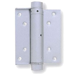 SINGLE ACTION SPRING HINGES 102MM SILVER SHS137