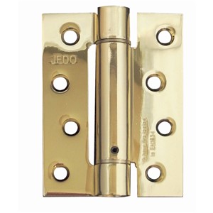 SPRING HINGE 102X76X2.7MM (PACK 3) ELEC BRASS J9800EB