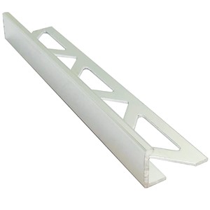 ALUMINIUM TRADELINE STRAIGHT EDGE TRIM CHROME EFFECT BTS08.CH 8MMX2.5M