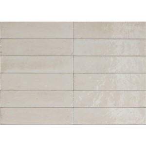 NB17995 Lume Ivory Gloss Porcelain Wall & Floor Tile 240x60mm