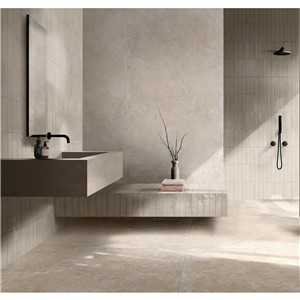 image of NB17995 Lume Ivory Gloss Porcelain Wall & Floor Tile 240x60mm