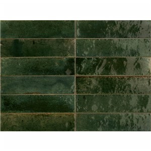 NB17996 Lume Olive Gloss Porcelain Wall & Floor Tile 240x60mm