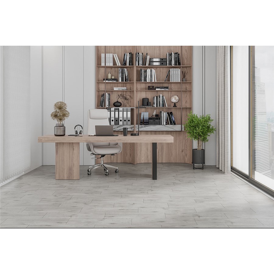 NB26080 Living Wood Grey Porcelain Wall & Floor Tile 200x650mm
