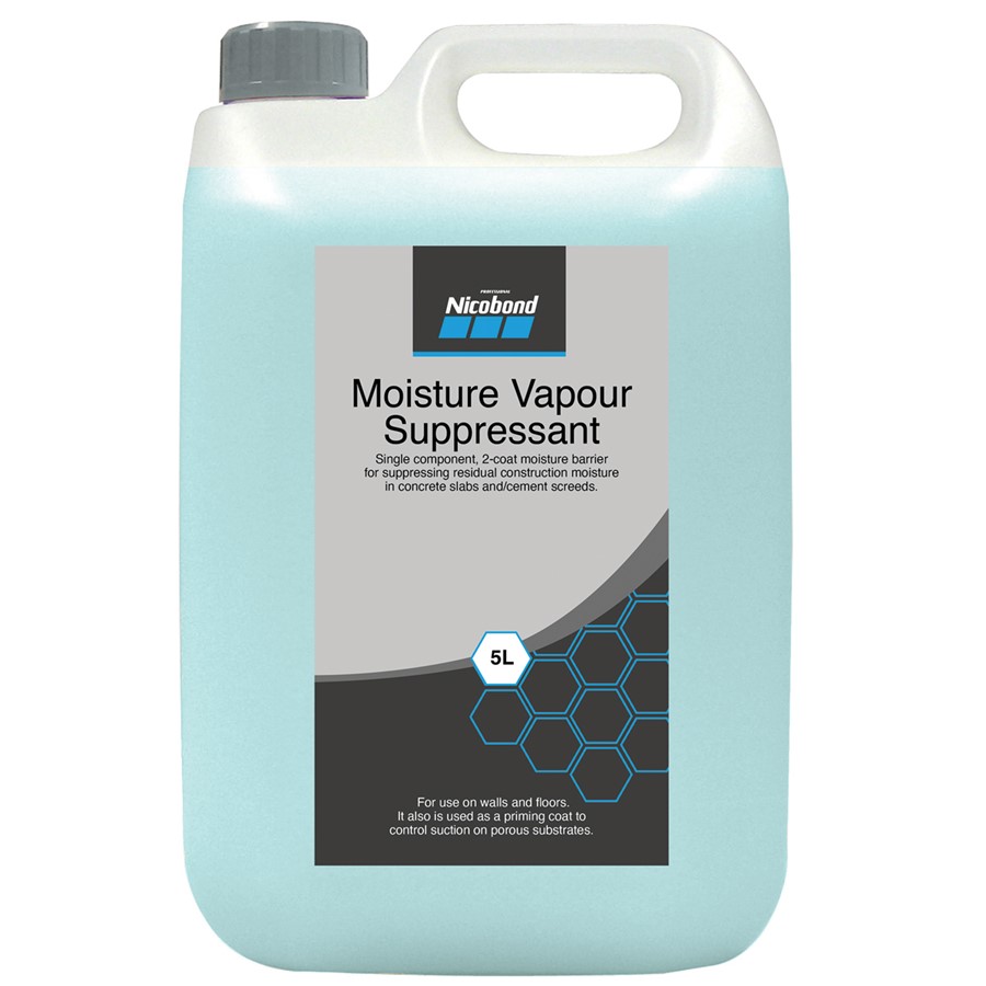NICOBOND MOISTURE VAPOUR SUPPRESSANT 5LTR